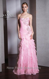 1 of 2 Alyce 5514 Cosmopolitan Pink