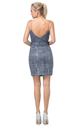 2 of 2 Dancing Queen 3216 Dress Steel-Blue