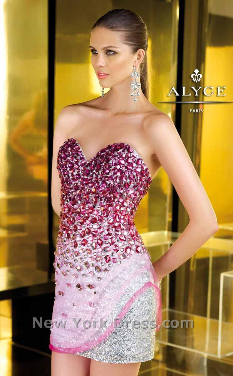 Alyce 2202 Silver/Rose