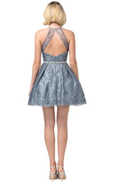 2 of 2 Dancing Queen 3224 Dress Steel-Blue