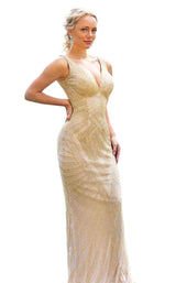 1 of 6 Primavera Couture 3234 Nude/Gold