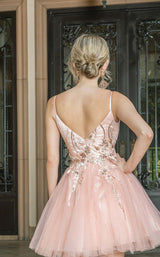 4 of 4 Dancing Queen 3261 Dress Rose-Gold
