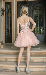2 of 4 Dancing Queen 3261 Dress Rose-Gold