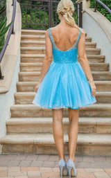 2 of 4 Dancing Queen 3266 Dress Bahama-Blue