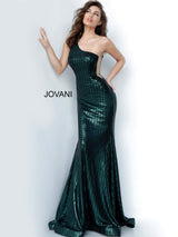 2 of 4 Jovani 3278 Black/Hunter