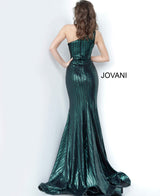 3 of 4 Jovani 3278 Black/Hunter