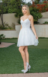 4 of 7 Dancing Queen 3278 Dress Off-White