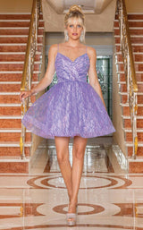 3 of 3 Dancing Queen 3280 Dress Lilac