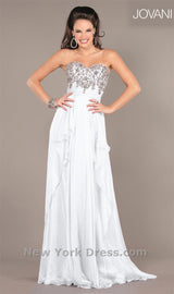 2 of 2 Jovani 72678 White