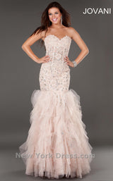 3 of 6 Jovani 1267 Blush