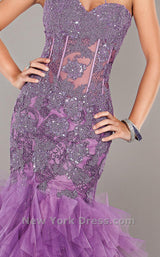 5 of 6 Jovani 1267 Purple