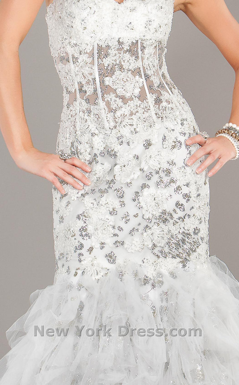 Jovani 1531 White