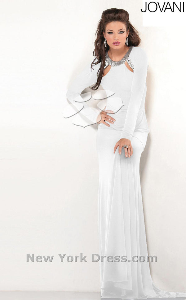 Jovani 2821 White