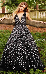 4 of 6 Jovani 55704 Black
