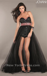 1 of 2 Jovani 6080 Black