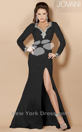 1 of 3 Jovani 6594 Black