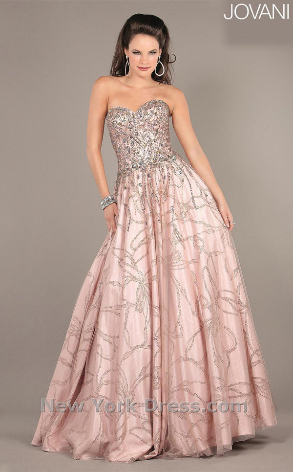 Jovani 6764 Blush