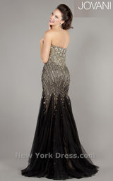 5 of 8 Jovani 6837 Black/Gold