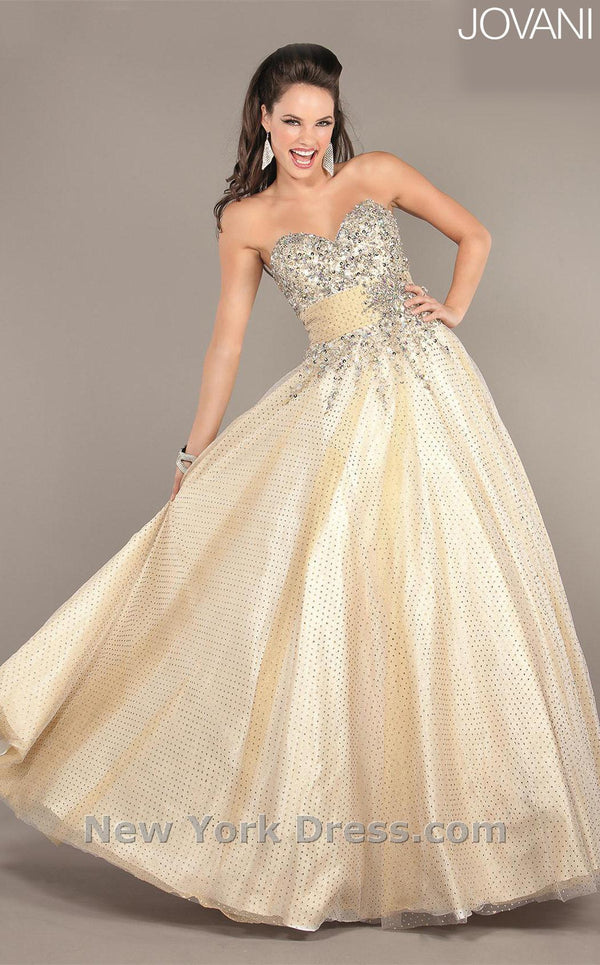 Jovani 6904 Gold