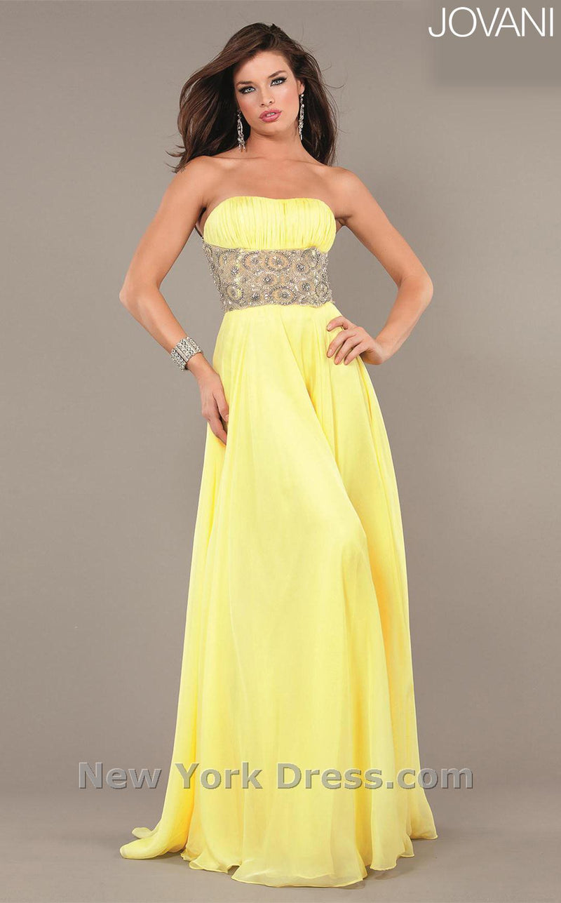 Jovani 6916 Yellow