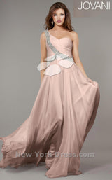 2 of 11 Jovani 6919 Blush/Silver