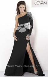 3 of 3 Jovani 111046 Black