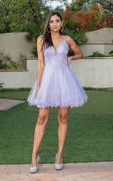 3 of 6 Dancing Queen 3314 Dress Lilac