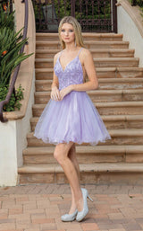 2 of 3 Dancing Queen 3316 Dress Lilac