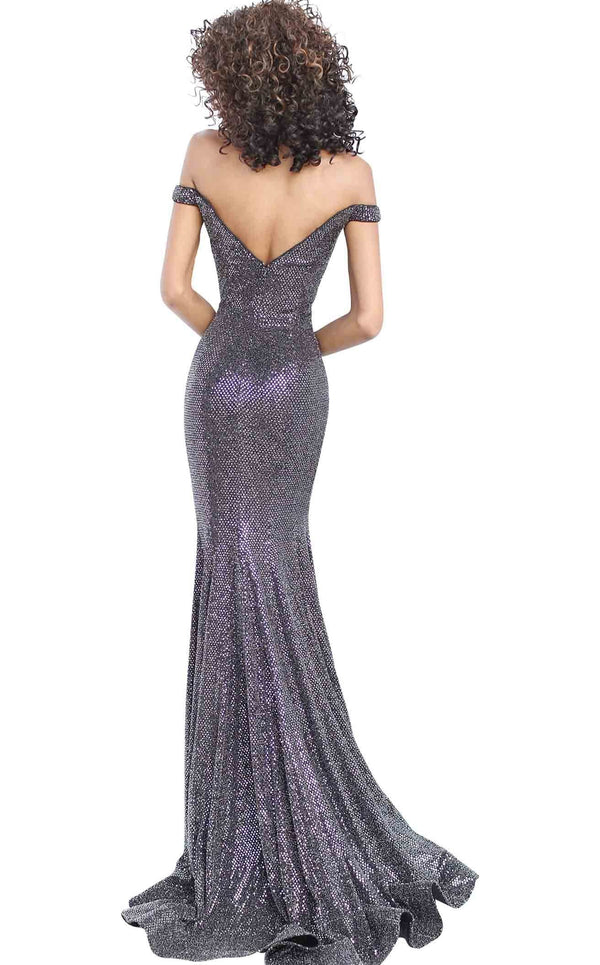 Jovani 3408 Black/Silver