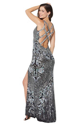 6 of 13 Primavera Couture 3412 Black/Silver