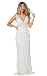 2 of 21 Primavera Couture 3425 Ivory