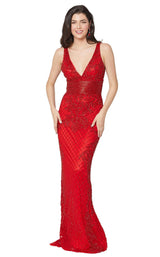 5 of 21 Primavera Couture 3425 Red