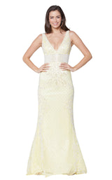 6 of 21 Primavera Couture 3425 Yellow