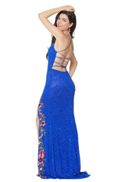 13 of 25 Primavera Couture 3427 Royal Blue