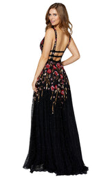4 of 9 Primavera Couture 3437 Black Multi