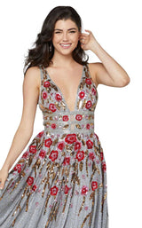 7 of 9 Primavera Couture 3437 Platinum-Multi