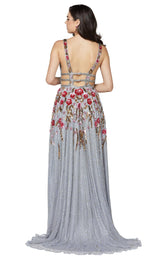 5 of 9 Primavera Couture 3437 Platinum-Multi
