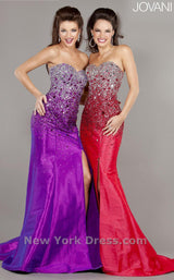 1 of 2 Jovani 643 Purple