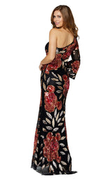5 of 11 Primavera Couture 3449 Black Multi