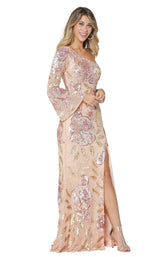 2 of 11 Primavera Couture 3449 Blush Multi