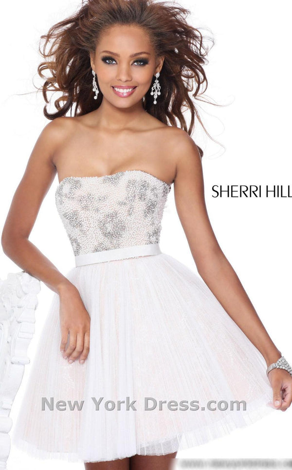 Sherri Hill 21150 Ivory