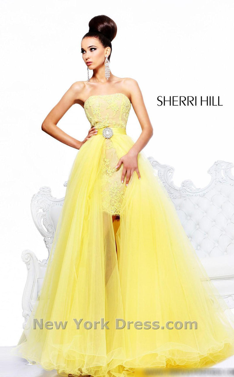 Sherri Hill 21165 Yellow