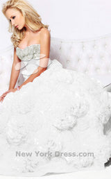 2 of 2 Sherri Hill 21171 Ivory