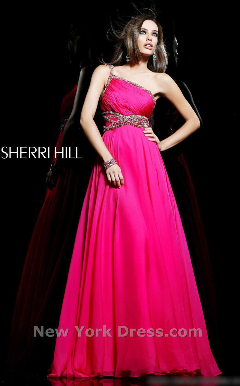 Sherri Hill 1537 Fuchsia