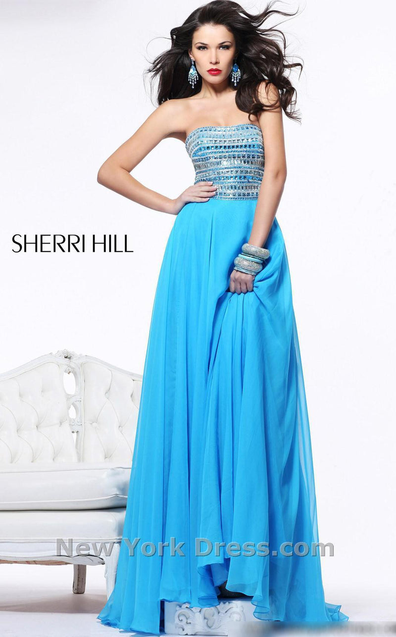 Sherri Hill 1539 Aqua