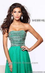 16 of 21 Sherri Hill 1539 Emerald