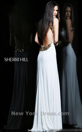 2 of 2 Sherri Hill 1592 Ivory/Gold