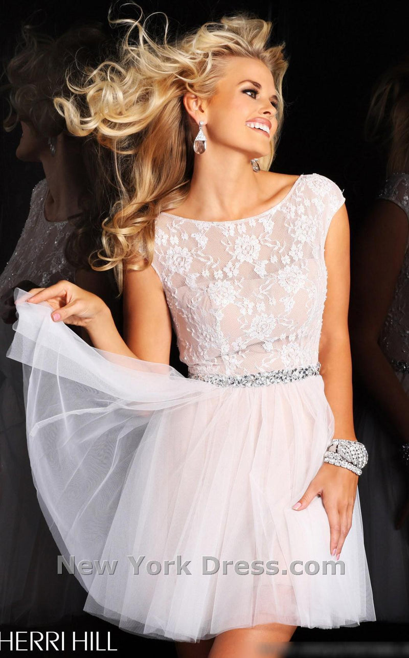 Sherri Hill 1596 Melon/Nude