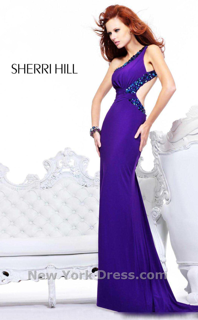 Sherri Hill 2970 Purple