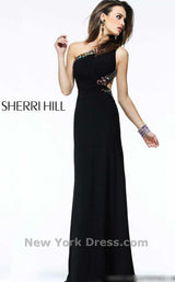 2 of 4 Sherri Hill 2970 Black Multi